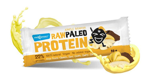 Maxsport Raw Paleo Protein Jungle Banana 50gm - QualityFood
