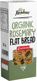 Meadows Organic Rosemary Flat Bread 140g - QualityFood