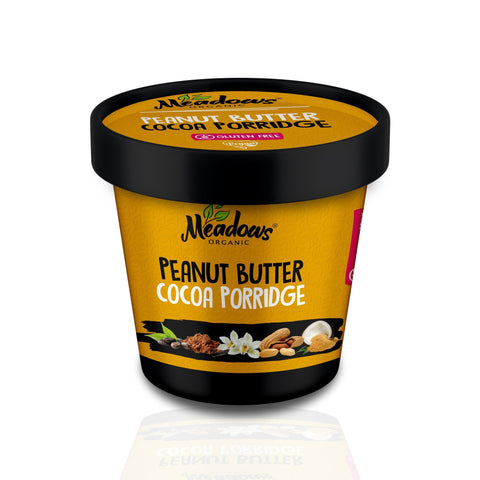Meadows Peanut Butter Cocoa Porridge 60g - QualityFood