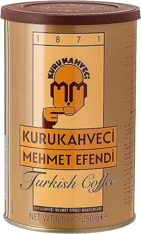 Mehmet Efendi Turkish Coffee Can 250g - QualityFood