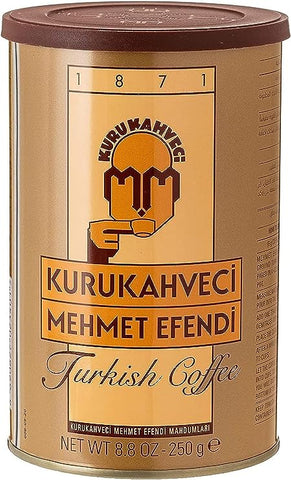 Mehmet Efendi Turkish Coffee Can 250g - QualityFood