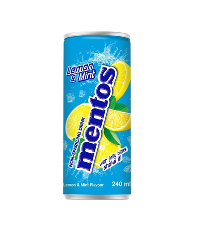 Mentos Lemon & Mint non-sparkling drink with jelly 240ml - QualityFood
