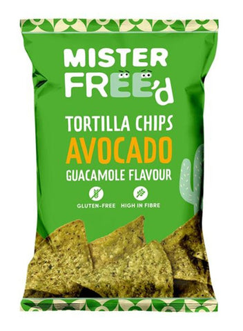 Mister Freed Tortilla Chips Avocado 135g - QualityFood