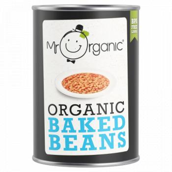Mr Organic Baked Beans 400G - QualityFood