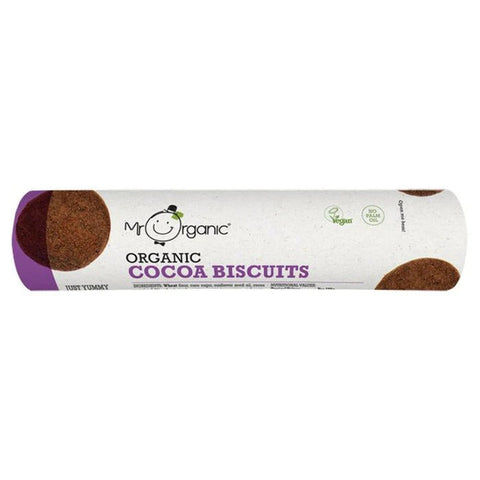 Mr Organic Cocoa Biscuits 250g - QualityFood