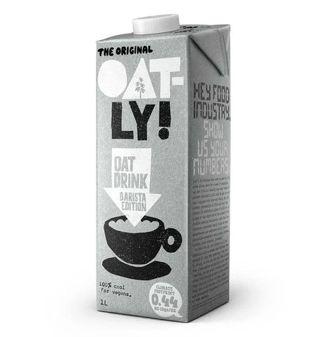 Oatly Foamable Barista Edition Vegan Oat Drink 1L
