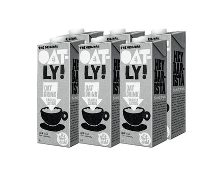 Oatly Foamable Barista Edition Vegan Oat Drink 1L (6Pcs Case) - QualityFood