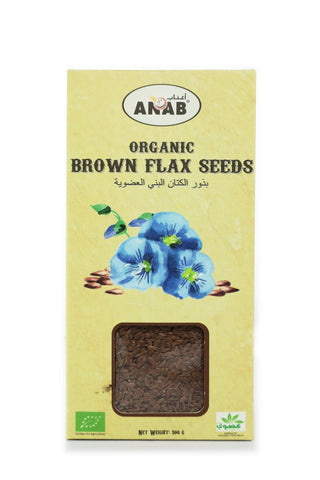 Organic Flax Seeds Brown - QualityFood