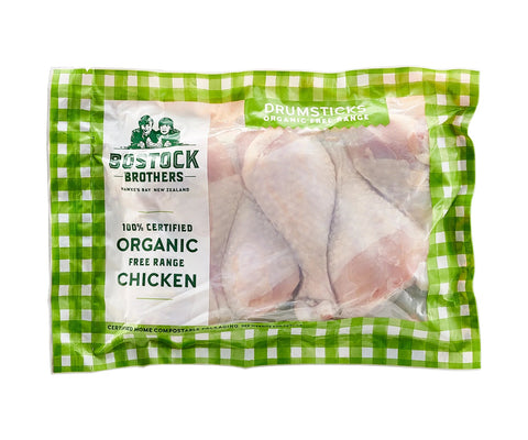 Organic Free Range Drumsticks 500g - QualityFood