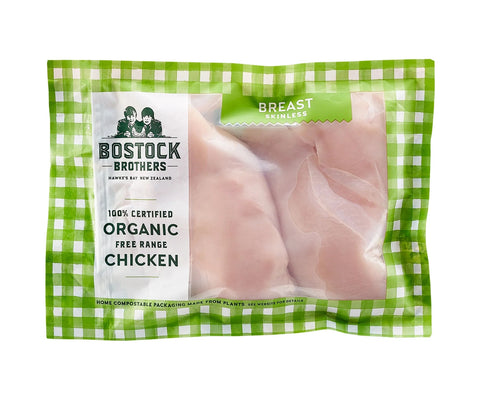 Organic Free Range Skinless Chicken Breast 500g - QualityFood