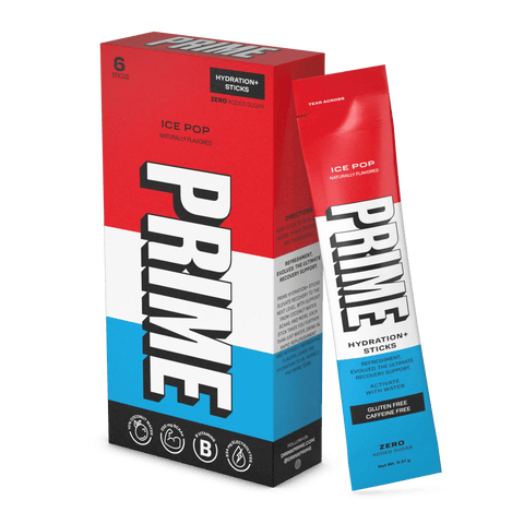 Prime Hydration Sticks Zero Sugar Ice Pop (6 Sticks) - QualityFood