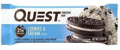 Quest Protein Bar - Cookies & Cream 60g - QualityFood