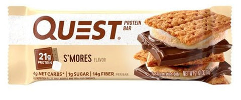Quest Protein Bar - S'mores 60g - QualityFood