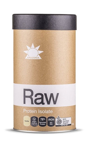 Raw Protein Isolate - Vanilla 1Kg - QualityFood