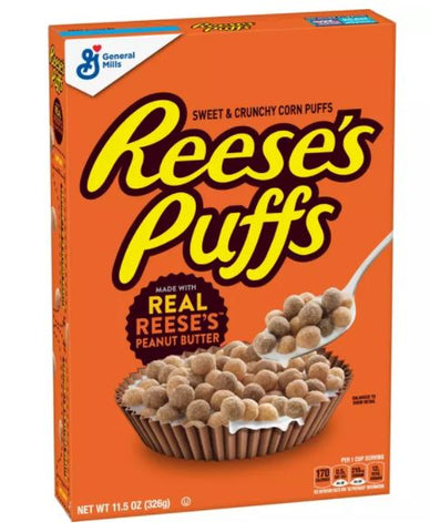 Reese's Puffs Breakfast cereal 326g - QualityFood