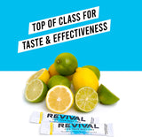 Revival Rapid Rehydration, Electrolytes Powder - High Strength Vitamin C, B1, B3, B5, B12 Supplement Sachet Drink, Effervescent Electrolyte Hydration Tablets - 12 Pack Pina Colada - QualityFood