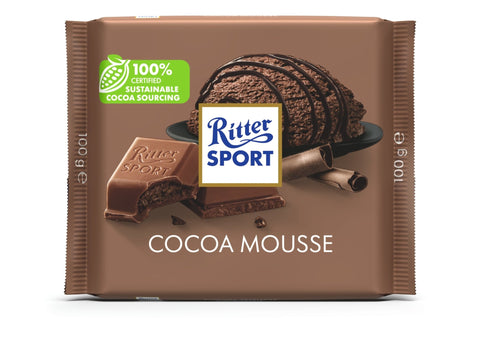 Ritter Sport Cocoa Mousse Chocolate 100g - QualityFood
