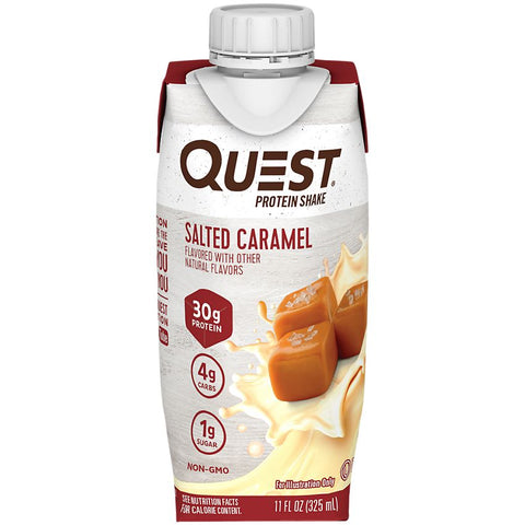 Salted Caramel Protein Shake 325ml - QualityFood