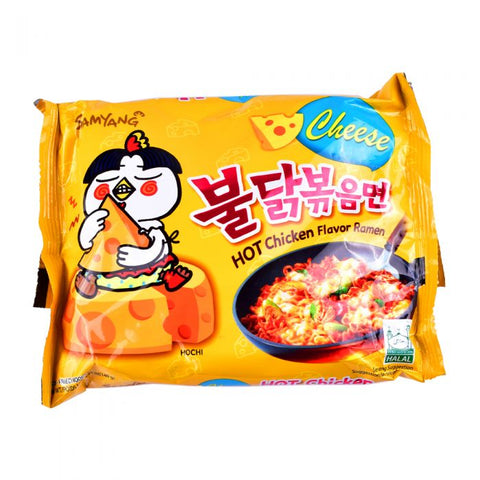 Samyang Cheese Korean Hot Chicken Noodles Ramen 140 g - QualityFood