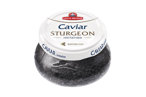 Santa Bremor Sturgeon Caviar "Stolnaya" Imitation Pasteurized 230g - QualityFood