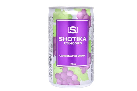 Shotika Carbonated Drink Concord Flavor 150 ml - QualityFood