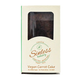 Sinless Bakery Vegan Gluten Free Carrot Cake 77g - QualityFood