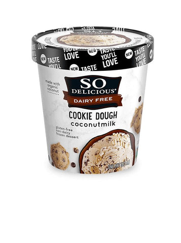 So Delicious Cookie Dough Coconutmilk Frozen Dessert 473ml - QualityFood