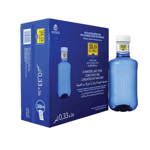 Solan De Cabras Still Water Pet Bottle 330ml (36Pcs) - QualityFood