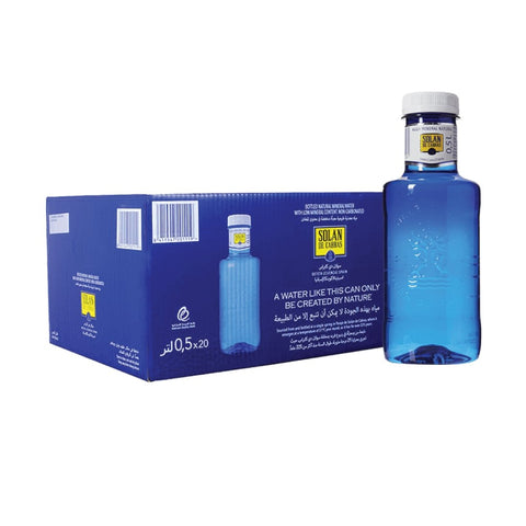 Solan De Cabras Still Water Pet Bottle 500ml (20Pcs) - QualityFood