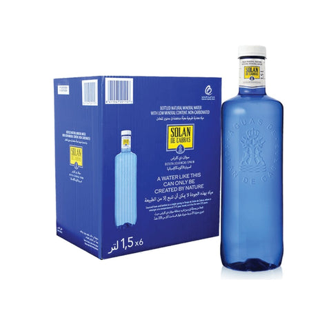 Solan De Cabras Still Water Pet Bottles 1.5L (6Pcs) - QualityFood