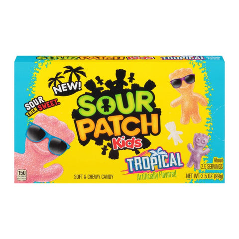 Sour Patch Kids Tropical Soft And Chewy Candy 99g - QualityFood