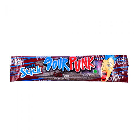 Sour Punk Candy Stick Cola flavour 50g - QualityFood