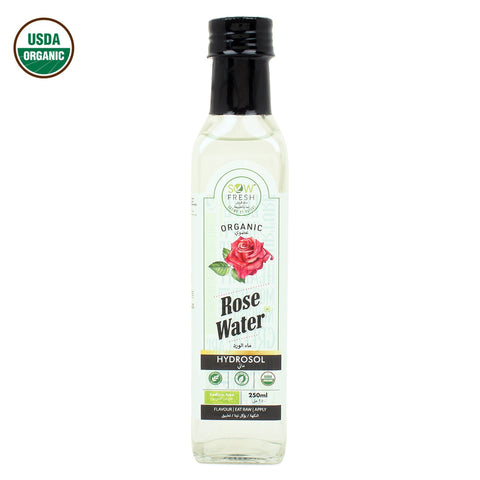Sow fresh Natural & Pure Rose Water 250ml - QualityFood