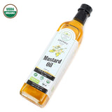 Sow fresh Organic Coldpressed Mustard Oil 500ml - QualityFood