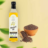 Sow fresh Organic Coldpressed Mustard Oil 500ml - QualityFood