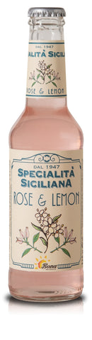 Specialita Siciliana Rose & Lemon Italian Soft Drink 275ml - QualityFood