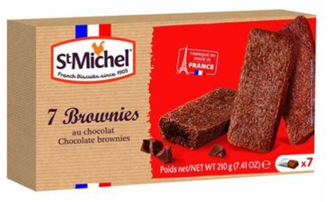 St. Michel 7 Brownies Chocolate 210g - QualityFood