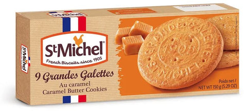 St. Michel Caramel Butter Biscuits 150g - QualityFood
