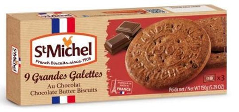 St. Michel Chocolate Butter Biscuits 150g - QualityFood