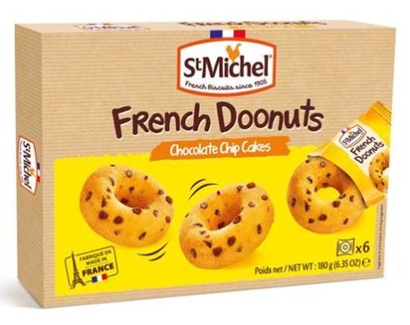 St. Michel French Doonuts Chocolate Chip Cakes 180g - QualityFood