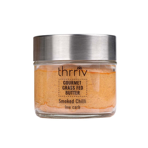 Thrriv Gourmet Grass Fed Butter- Smoked Chilli 50g - QualityFood
