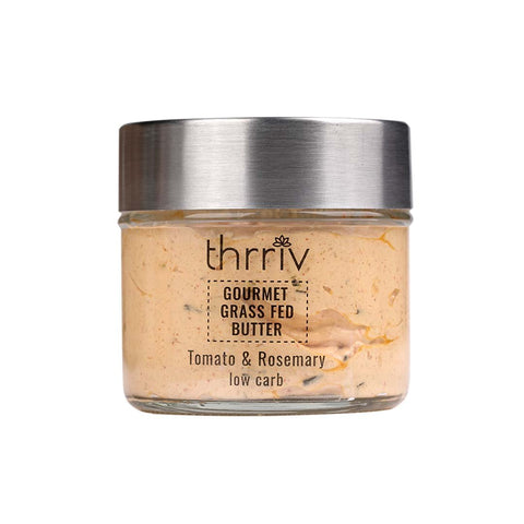 Thrriv Gourmet Grass Fed Butter- Tomato & Rosemerry 50g - QualityFood