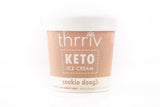 Thrriv Keto cookie dough Ice Cream Zero Sugar Added 100ml - QualityFood