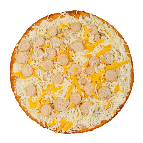 Thrriv Keto Creamy Garlic Chicken Pizza 453g - QualityFood