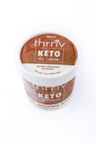 Thrriv Keto Mocha Chocolate Brownie Ice Cream Zero Sugar Added 100ml - QualityFood