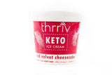 Thrriv Keto Red Velvet Cheesecake Ice Cream Zero Sugar Added 100ml - QualityFood