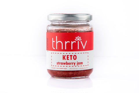 Thrriv Keto Strawberry Jam 200g - QualityFood