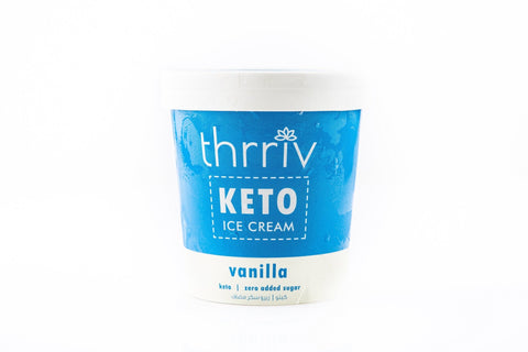 Thrriv Keto Vanilla Ice Cream Zero Sugar Added 100ML - QualityFood
