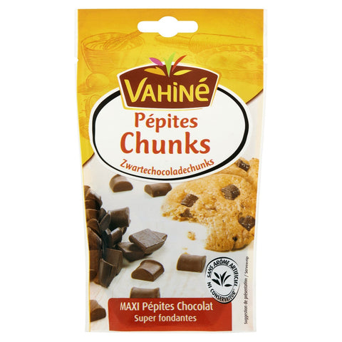Vahine Dark Chocolate Chunks 100g - QualityFood