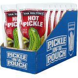 Van Holten's Hot & Spicy Flavor Large Cucumber Pickles in Pouch 12 Pack - QualityFood